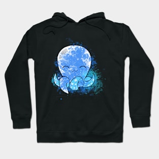 Cute blue octopus Hoodie